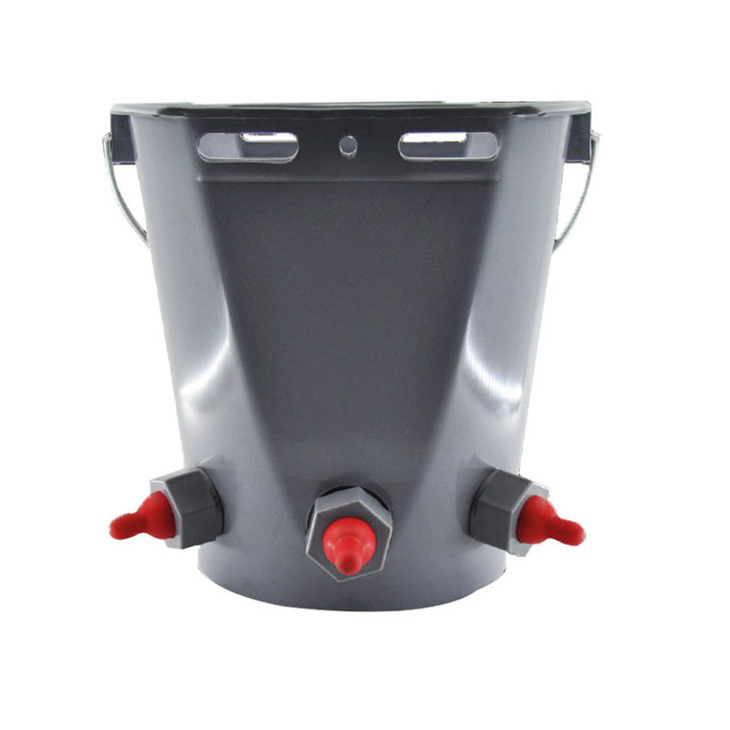 Lammerdrinkemmer - 3 delige set - 8 liter - Lammer drink emmer