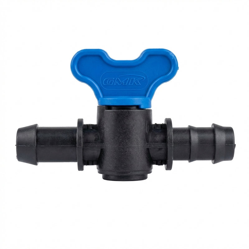 Startkraan druppelslang/tyleenslang met rubber – barbed slangtule