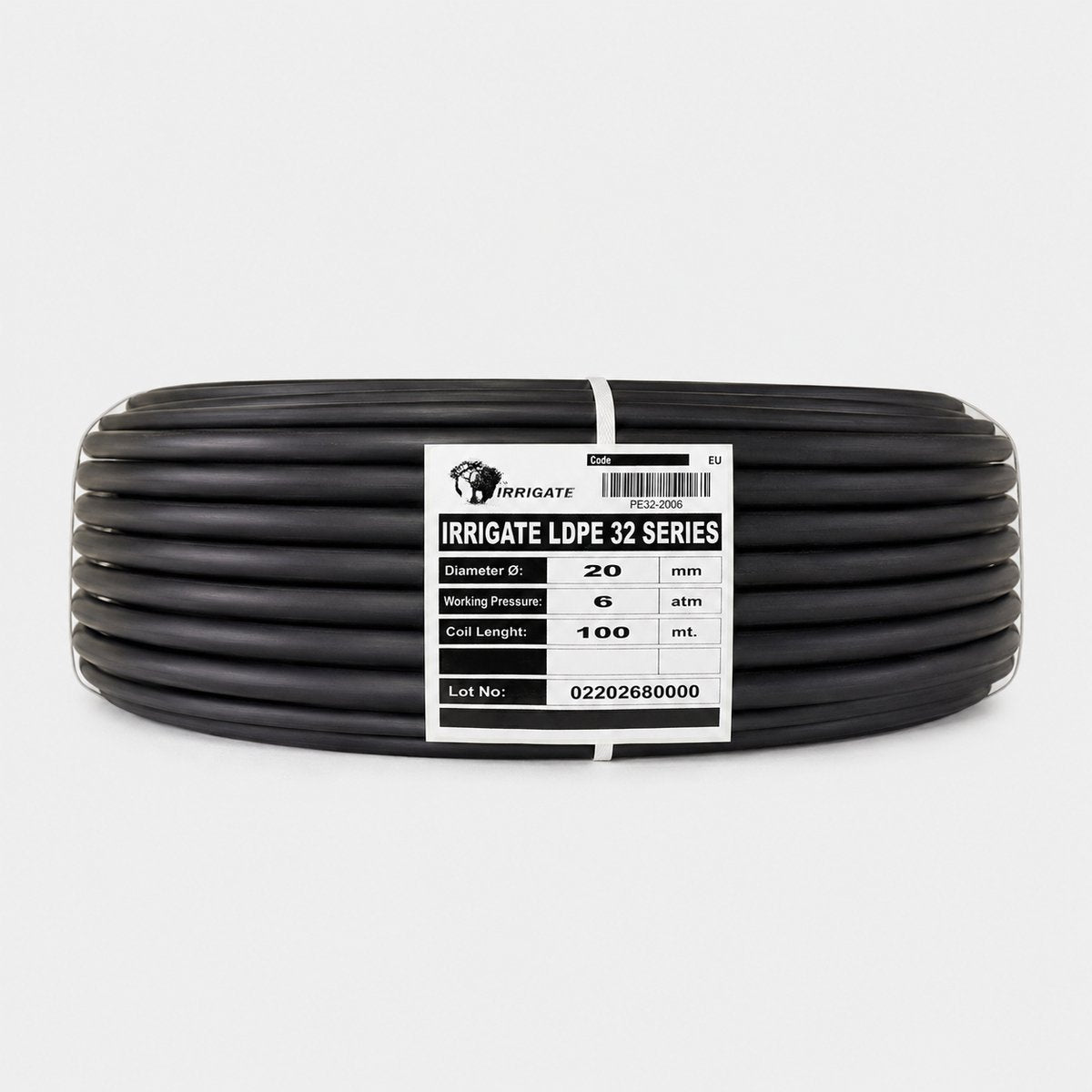 Tyleenslang Ø20 mm LDPE blindslang - rol 100 m