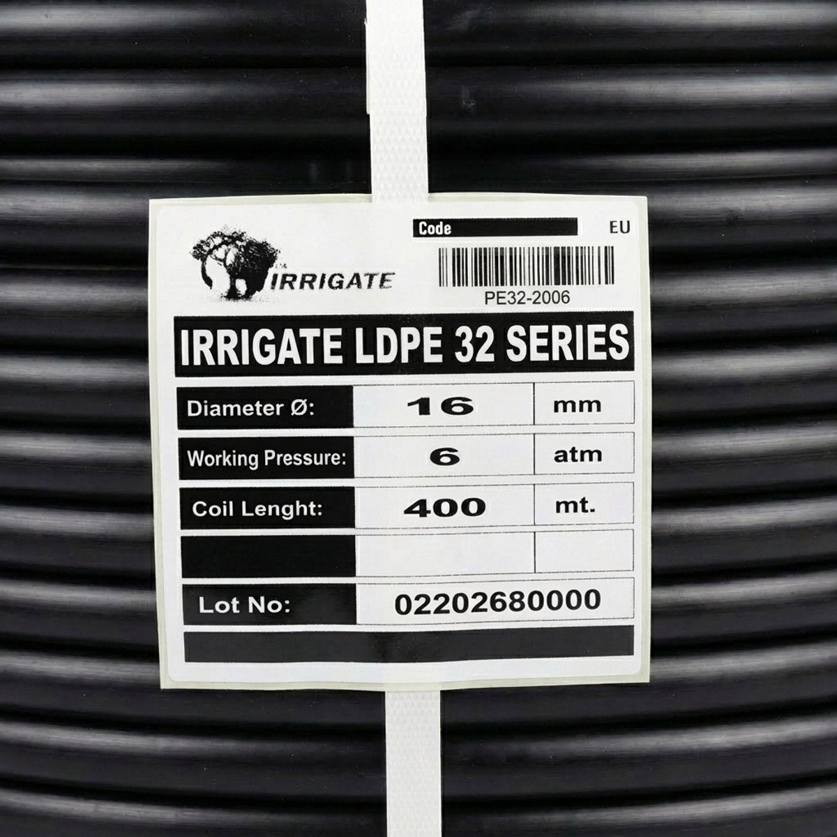 Tyleenslang Ø16 mm LDPE blindslang - detail