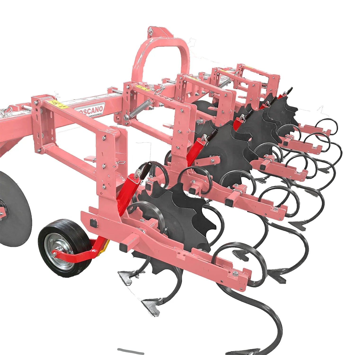Toscano Schoffelmachine (veer) – Gecombineerde/bemestende unit