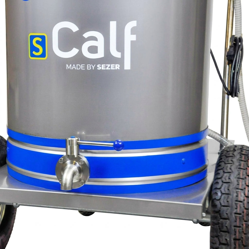 S-Calf Kalvermelkbereider / Melktaxi 150 L – Verrijdbaar – met Pasteurisatie