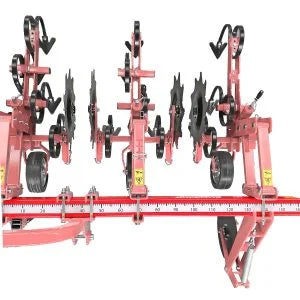 Toscano Schoffelmachine (veer) – Gecombineerde/bemestende unit