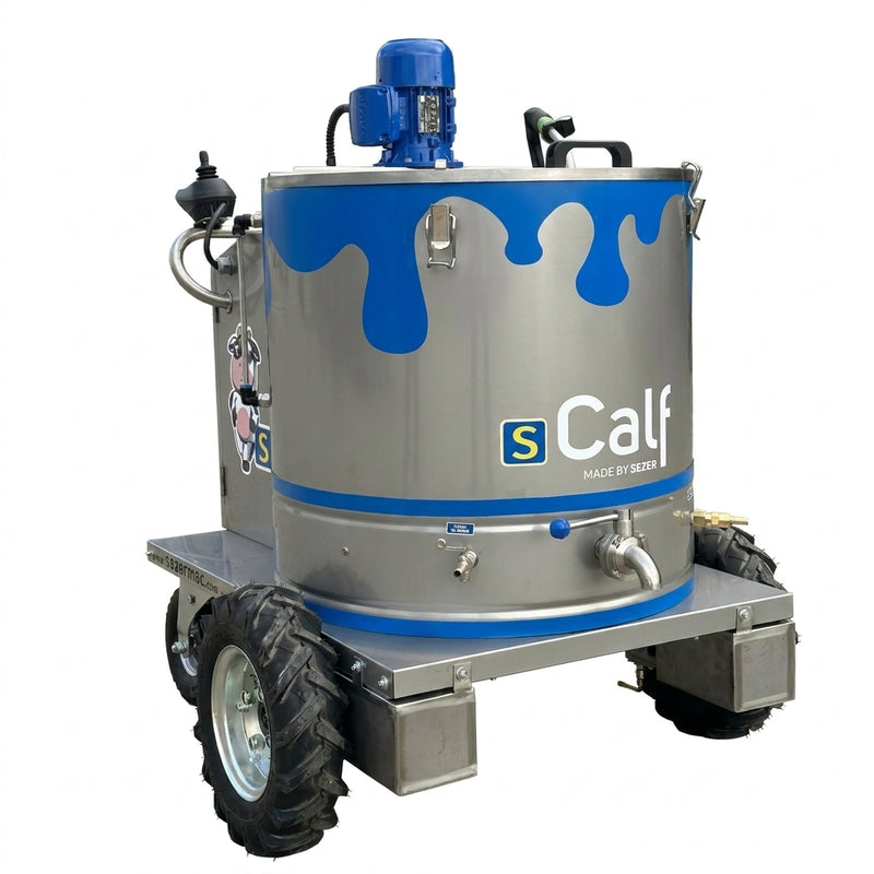 S-Calf PRO Kalvermelkbereider / Melktaxi 150 L – Zelfrijdend – met Pasteurisatie