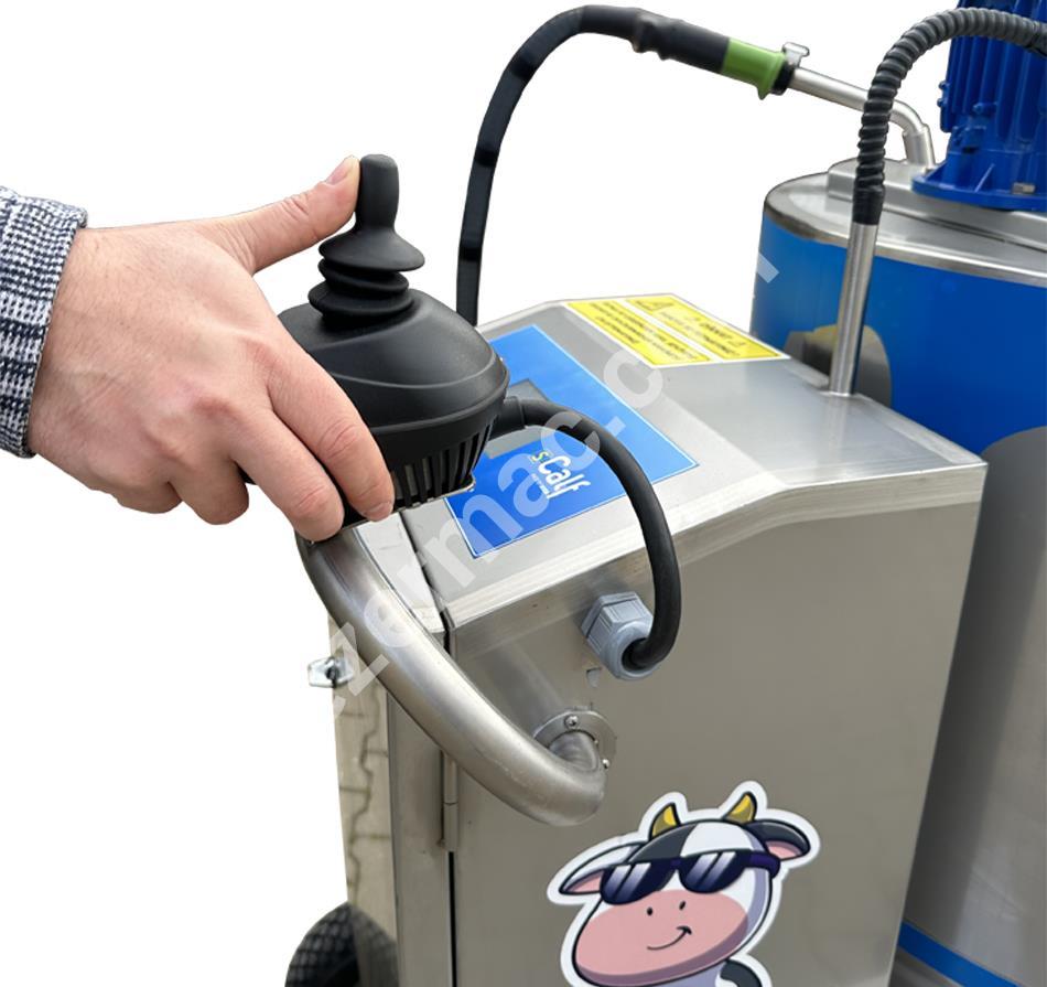 S-Calf PRO Kalvermelkbereider / Melktaxi 250 L – Zelfrijdend – met Pasteurisatie