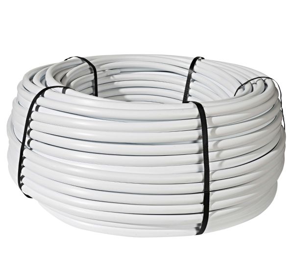 Netafim PE-slang Ø25 mm - wit/zwart gelaagd - op maat in rollengte en ponsafstand