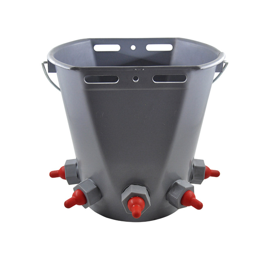 Lammerdrinkemmer - 5 delige set - 8 liter - lammer drink emmer