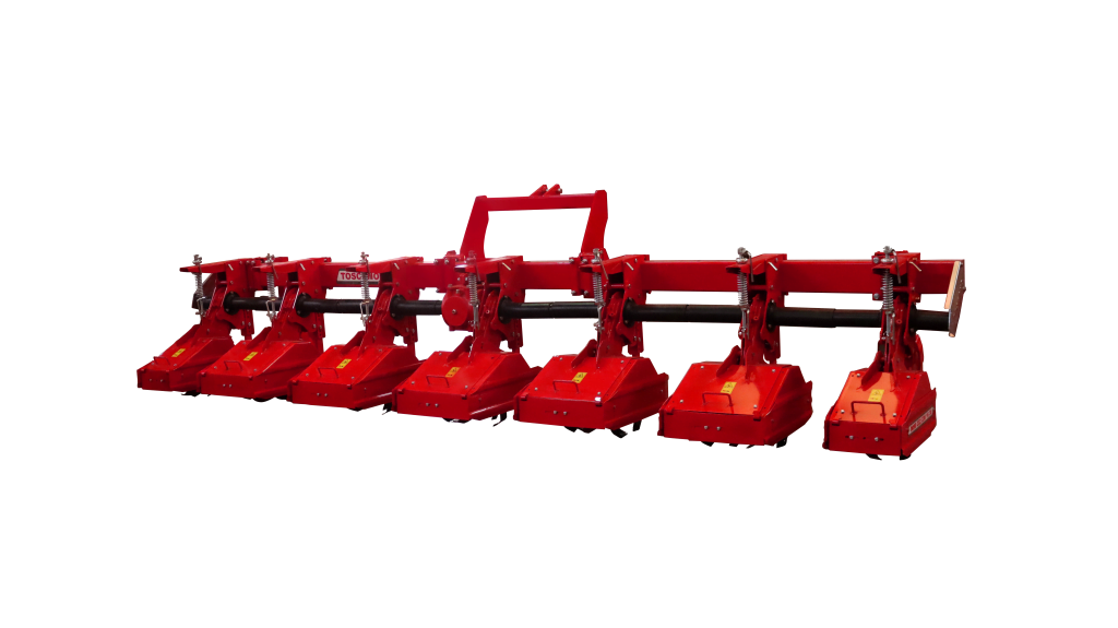 Toscano Frees-schoffelmachine Zware uitvoering vooraanzicht