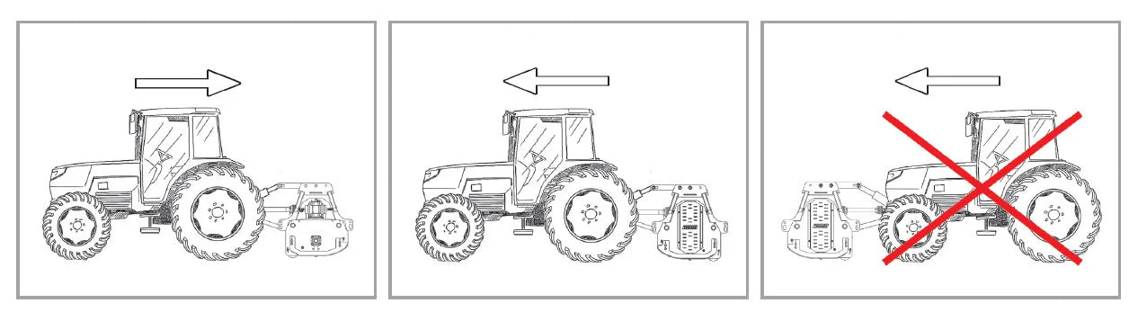 Toscano Mulcher – Dubbelzijdig (Model 1)
