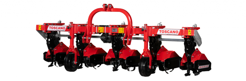 Toscano Frees-schoffelmachine Bemestend vooraanzicht
