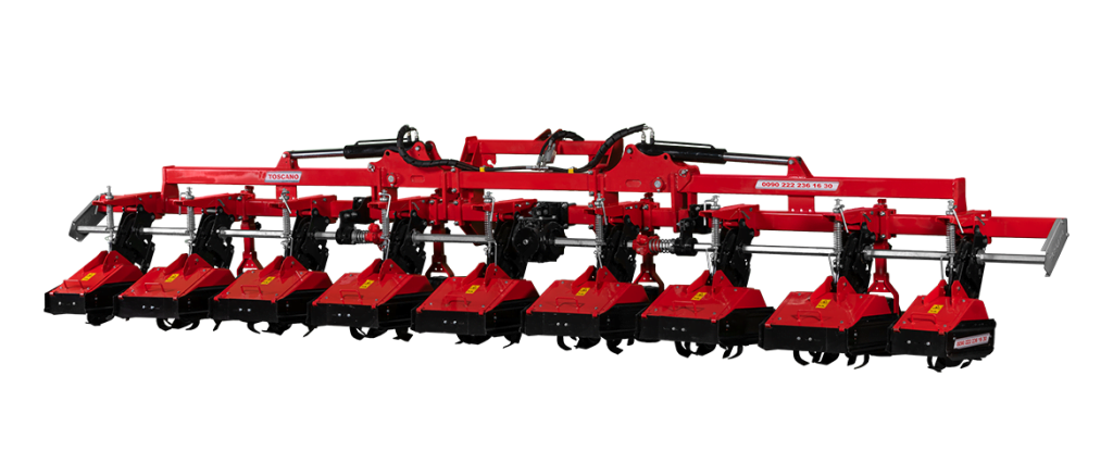 Toscano Frees-schoffelmachine Vouwbaar