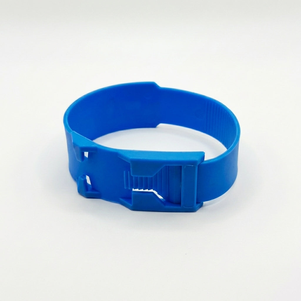 Koeherkenningsband - Kunststof - Geel/Rood/Blauw/Groen - 36 cm x 40 mm