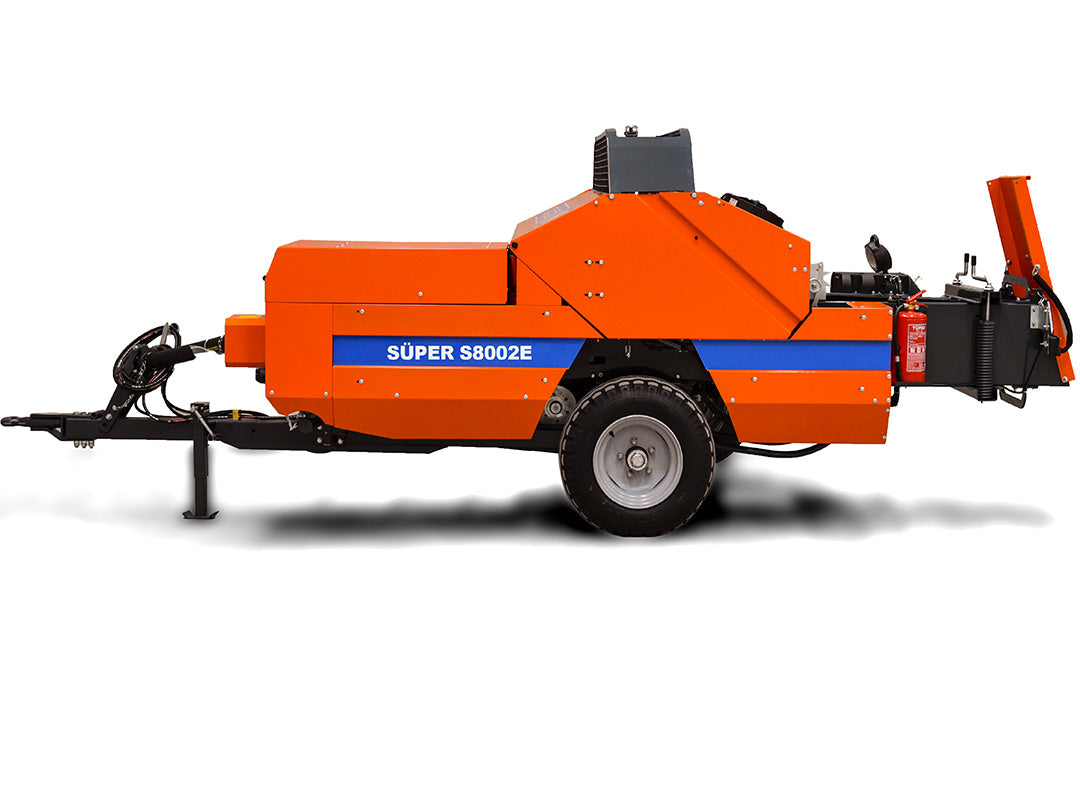 Paksan Super S8002E Kleine Balenpers – Vierkante Balenpers / Pakjespers