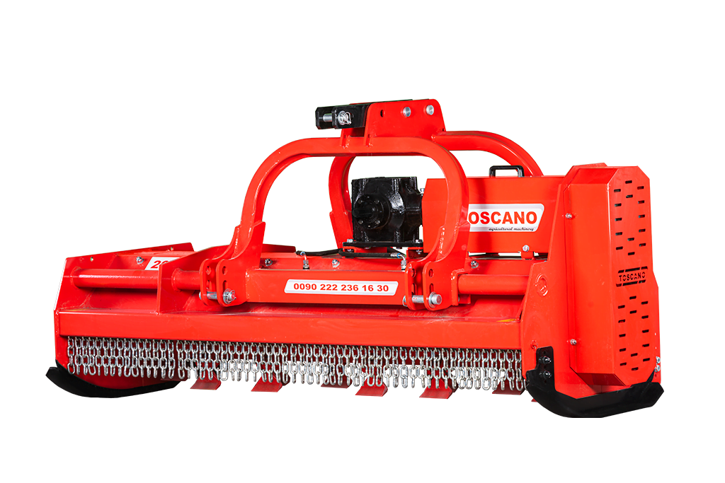 Toscano Mulcher Dubbelzijdig Model 2 vooraanzicht