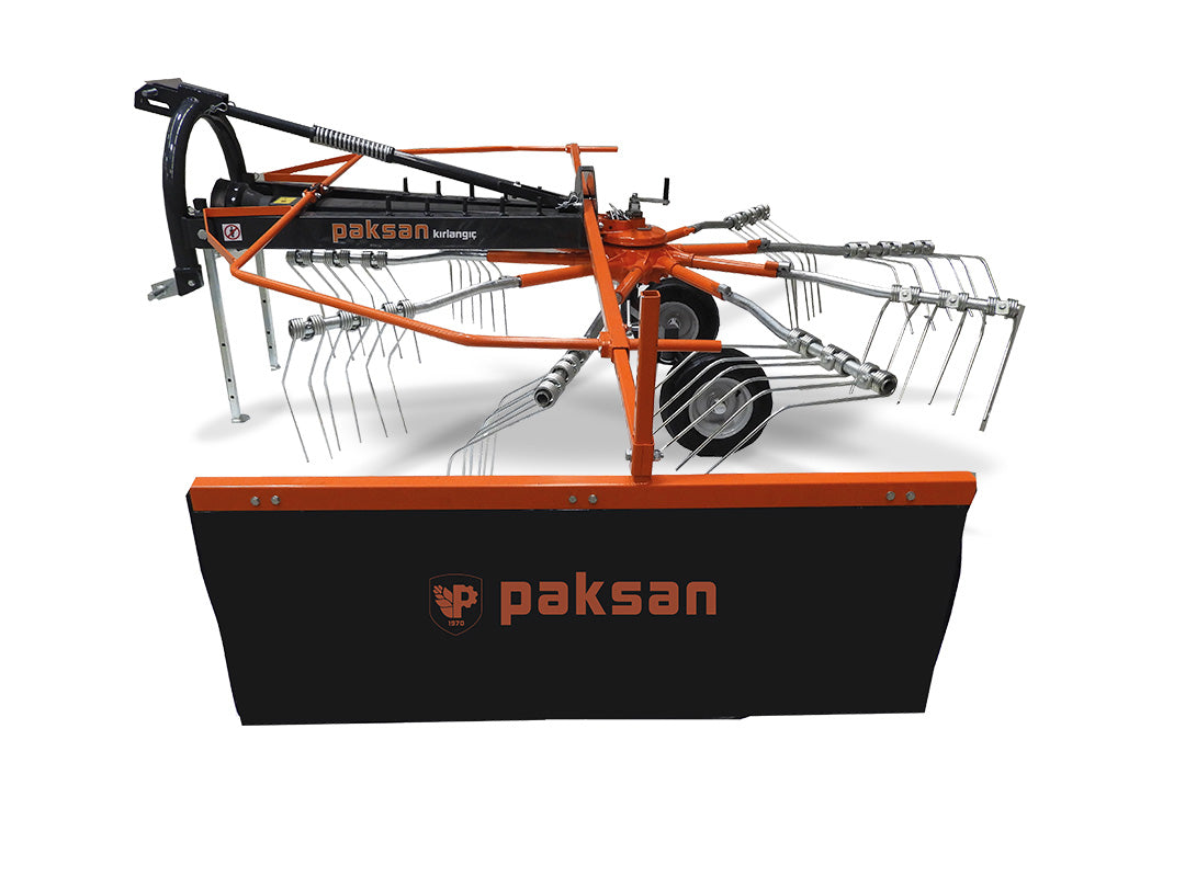 Paksan Kırlangıç 9 Rotorhark – Zwadhark / Hooihark – 350 cm Werkbreedte – 9 Armen