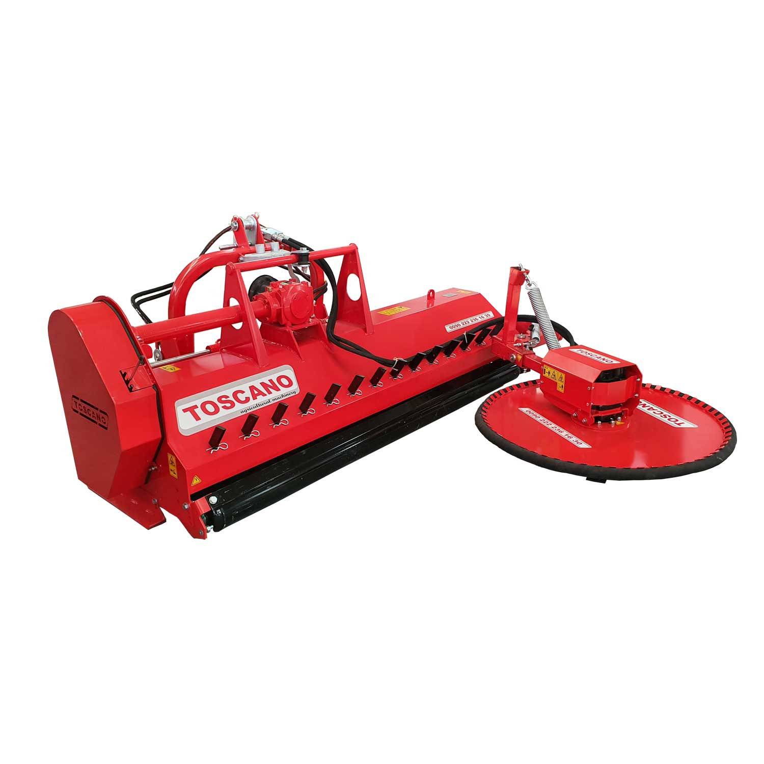 Toscano Mulcher – Afgedekt verschuifbaar