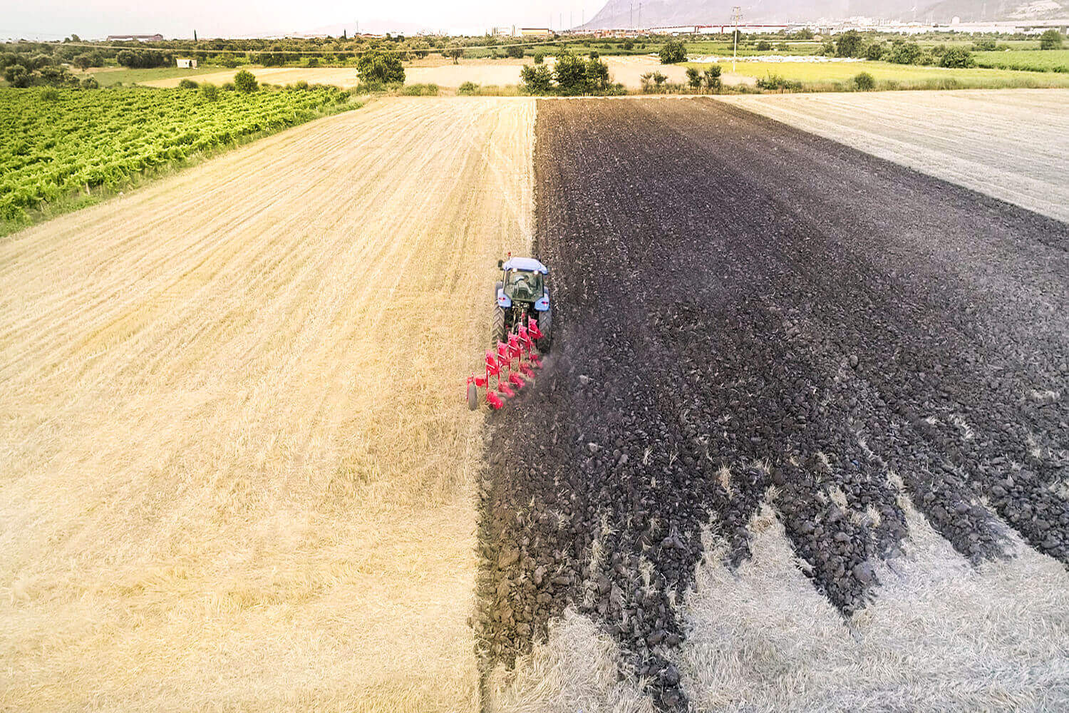 POLLUX VH gedragen wentelploeg met Vario en non-stop