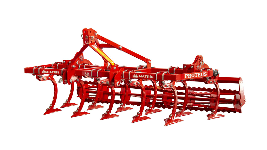 PROTEUS veercultivator met spiraalveertanden