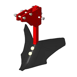 Toscano Schoffelmachine (veer) – Brede unit