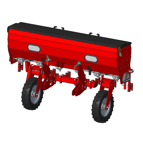 Toscano Schoffelmachine (veer) – Vouwbaar